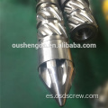 skd61 fabricante de elementos de boquilla de barril de tornillo máquina de inyección zhoushan COLMONOY Stellite HK7 bimetálico